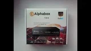 Обзор ресивера ► Alphabox T24