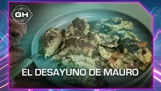 Mauro arrancó el día y su desayuno no salió como esperaba 😅 - Gran Hermano