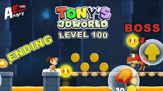 Super Tony 3D ENDING - Level 100 + BOSS / Gameplay Walkthrough (Android, iOS)
