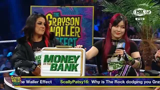 Shotzi ataca a Bayley en Grayson Waller Effect   WWE Smackdown 04 08 2023 En Español