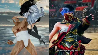 Reina VS Heihachi Full Comparison | Tekken 8
