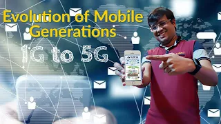 Evolution of Mobile Generations | What is 1G, 2G, 3G, 4G, 5G of Cellular Mobile Communications?