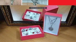 Обзор 94 ювелирный, серебро aliexpres, JewelryPalace недорогие кольца и подвески