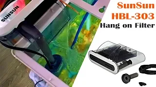 Aquarium Filter | SunSun Hang on Filter HBL-303 Setup