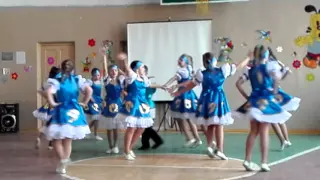 Русский танец. Танцевальный коллектив "Глория"