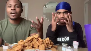 100 Chicken Nugget Challenge in 10 minutes 😱😱