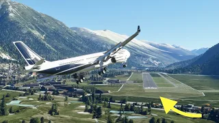 Big Jets At My Home Airport In Switzerland - MSFS2020 Realism