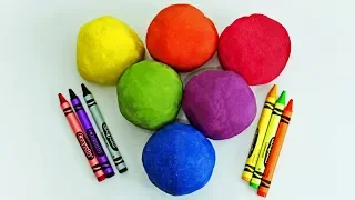 Learn How To Make Some Fun Crayon Play-doh Balls | Cool Ideas For Kids
