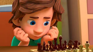 Tom Thomas' Tough Choice: Chess Club or Robotics Club? | The Fixies | Animation for Kids