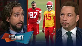 Patrick Mahomes says Chiefs are beginning dynasty, Nick predicts a 3-peat | NFL | FIRST THINGS FIRST