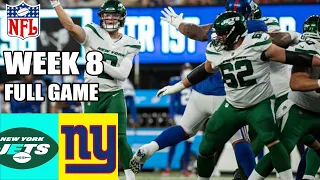 New York Jets vs New York Giants FULL GAME Week 8 |  NFL Highlights TODAY 2023