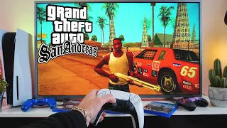 Testing GTA San Andreas On The PS5- POV Gameplay Test