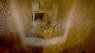 Egyptologists Open a Newly-Discovered Pyramid