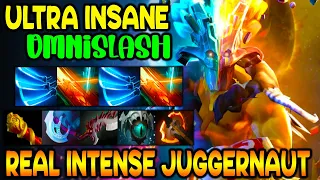 JUGGERNAUT - ULTRA INSANE OMNISLASH - REAL INTENSE CARRY - DOTA 2 GAMEPLAY