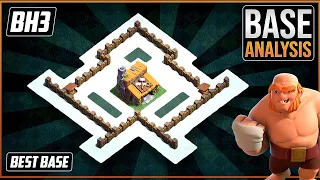 New BEST BH3 ANTI GIANT TROPHY[defense] Base 2021 Builder Hall 3 Trophy Base Design - Clash of Clans