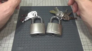 1042 TWO STELAR DISC PADLOCKS PICKED  eng sub