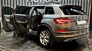 Skoda Kodiaq (2022) - interior and Exterior Details (Family Friendly SUV)