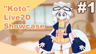 Live2D Vtuber model (Showcase) #1 "Koto"