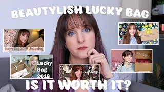 Reviewing Five Years Worth of Beautylish Lucky Bags - Is it Worth It?