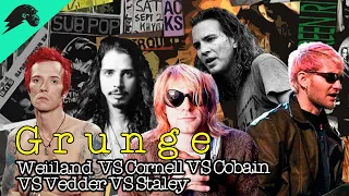 Quien fue el Mejor Cantante de Grunge?