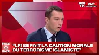 Bardella : "LFI se fait la caution morale du terrorisme islamiste"