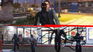 Rev-9 vs Creepypasta - Ultimate Battle (GTA 5)