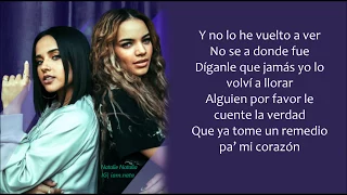 Díganle - Leslie Grace, Becky G (lyrics/letra)