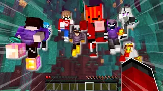 Minecraft, But if I DIE my Friends LOSE (NETHER)