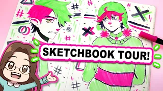 💖 It's Finally Done! 💚| Sketchbook Tour #9!