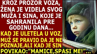 KROZ PROZOR VOZA,VIDELA JE SINA I MUŽA KOJE JE SAHRANILA PRE GODINU DANA. ISTINA JE BILA JEZIVA...