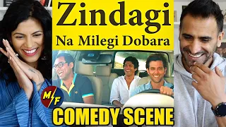 ZINDAGI NA MILEGI DOBARA FUNNY SCENE REACTION!! | Hrithik Roshan, Farhan Akhtar, Abhay Deol | ZNMD