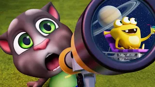 Talking Tom 🐱 Aliens Took Our House! 😀 Cartoon for kids Kedoo ToonsTV