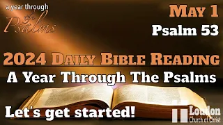 2024 Daily Bible Reading - May 1