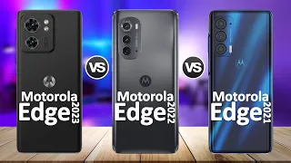 Motorola Edge 2023 VS Motorola Edge 2022 VS Motorola Edge 2021