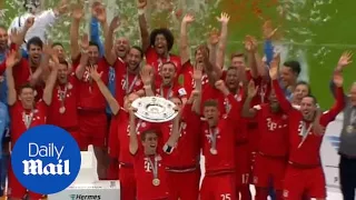 Highlights: Bayern Munich win the Bundesliga with 2-0 win vs Mainz - Daily Mail