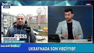 Əməkdaşımız Ukraynadan xəbər verir - BAKU TV (29.11.2022)