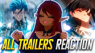 NEW PLAYER REACTS TO ALL WUTHERING WAVES TRAILERS!