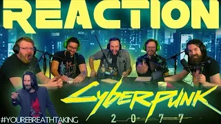 Cyberpunk 2077 Official Cinematic Trailer REACTION!! #E32019