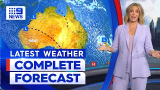 Australia Weather Update: Partly cloudy weekend expected for most of the country | 9 News Australia