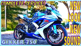 Suzuki GSX-R750 K9 - Customizing My Own Bike And Doing Some Maintenance