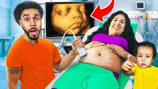 Seeing our Baby’s FACE for First Time! *Emotional*