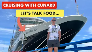 Cunard - Let's talk DINING - Full Dining Guide - Queen Elizabeth #cruise