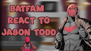 Batfamily react to Jason Todd//// 1/? ///// ingles|español|portugués