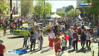 «Это ценно, когда мы все вместе»: в Хабаровске масштабно отметили 166-й День рождения города