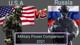 U.S.A VS RUSSIA || Military Power Comparison 2021