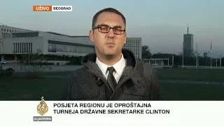 Marko Subotić o posjeti Clinton i Ashton Beogradu - Al Jazeera Balkans