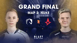 BLAST Global Final Bahrain 2019 - Grand Final - Team Liquid vs Astralis Map 2 (Nuke)