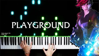 Playground (League of Legends Arcane series) | Piano 🎹