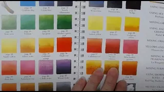 Colour mixing “Watercolour Pocket Palette” Art book review