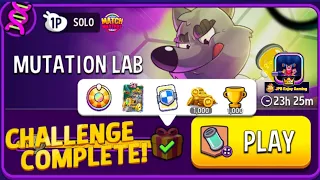 Mutation Lab Super+Sized Solo Challenge /7500 Score/ 150 DNA